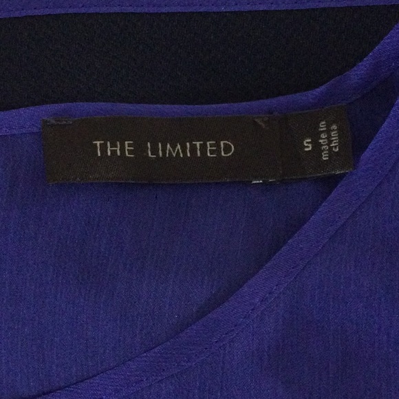 The Limited Sheer Shoulder Tie Waist Dress Sz S - Picture 9 of 11